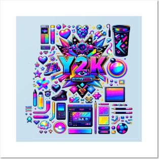 Y2K Design Posters and Art